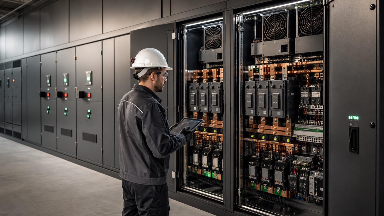 Low-voltage switchgear and electrical control equipment